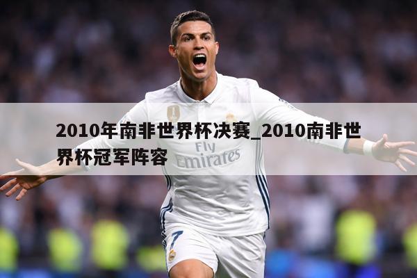 2010年南非世界杯决赛_2010南非世界杯冠军阵容